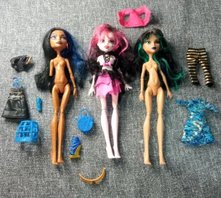 Lote Muñecas Monster High +complementos