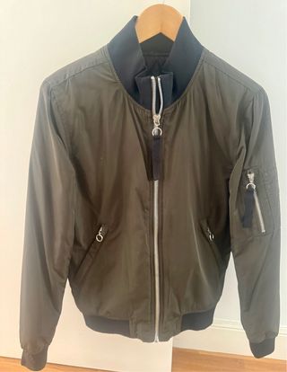 Bomber Zara Verde Talla S