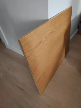 7 Tableros baldas madera contrachapada (2,5€ cada)