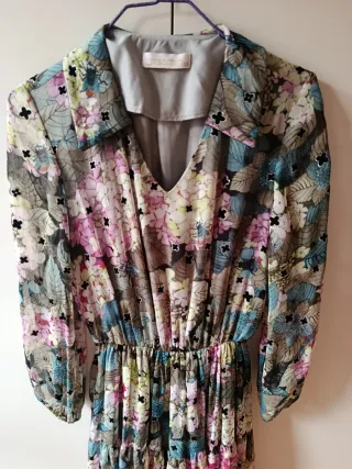 Vestido Jassmin estampado flores T.38