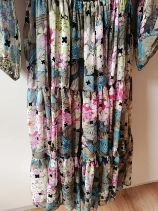 Vestido Jassmin estampado flores T.38