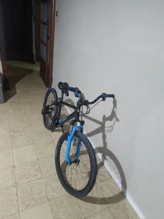 Bicicleta BTWIN 24 modificada