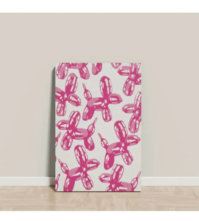 Cuadro Declea Glamour Pink Balloons