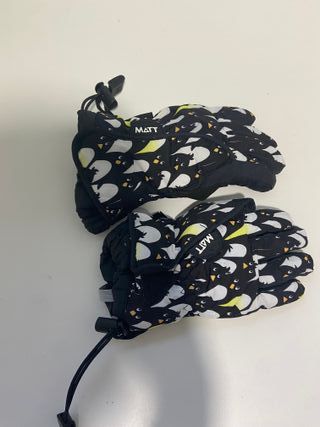 Guantes de Nieve Matt Pingüinos
