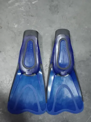 Pinne da nuoto blu Tribord