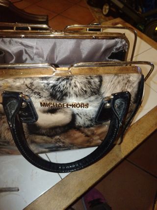 Bolso Michael Kors Beige Multicolor