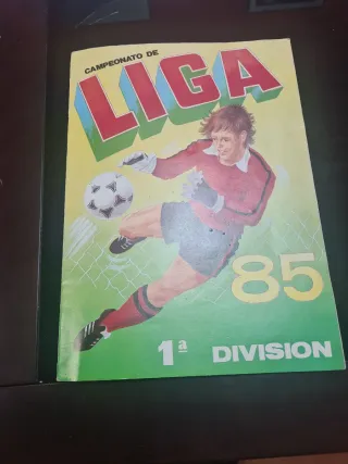 Álbum Fútbol Liga 85 - 1ª Divisió vacio