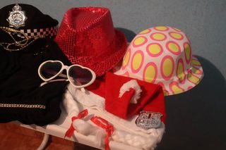 ¡OFERTA! Lote 9 Artículos Disfraz/Carnaval/Fiesta