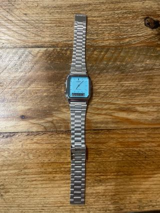 Reloj Casio Analógico Digital Turquesa
