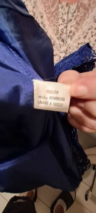 Abito da cerimonia donna blu/viola