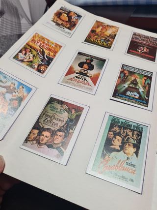 Álbum COMPLETOVideo Guay Películas Cromos