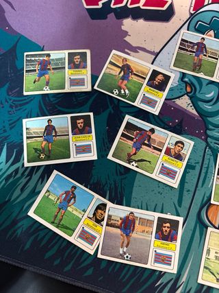 Cromos Barcelona C.F. y C.D.Castellon 73-74
