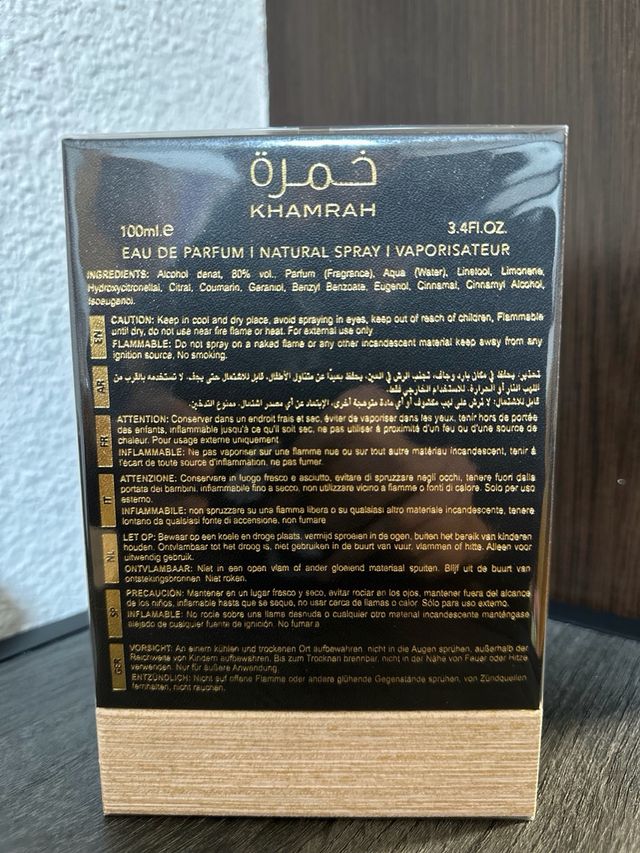 Perfume Lattafa Khamrah Eau de Parfum 100ml