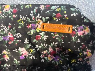 Pochette vintage pizzo fiori glamour originale