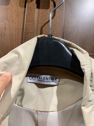 Gabardina beige