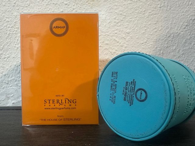 ARMAF Botella Térmica Naranja y Azul