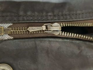 Chaqueta Cuero Vintage Italiana Marrón