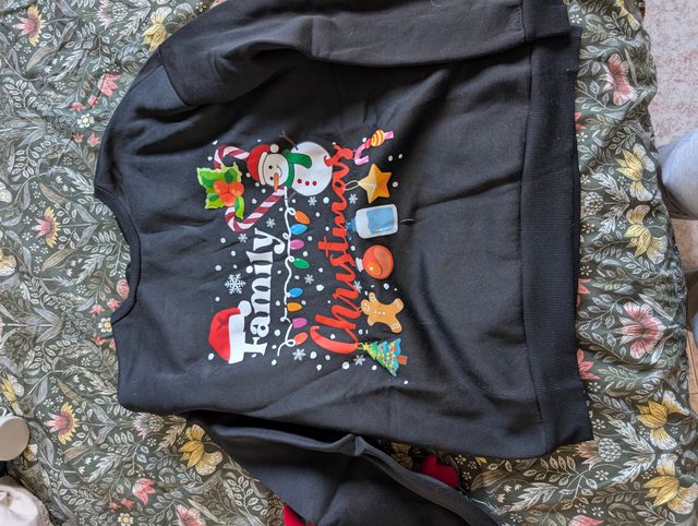 Jersey Shein Talla L Negro