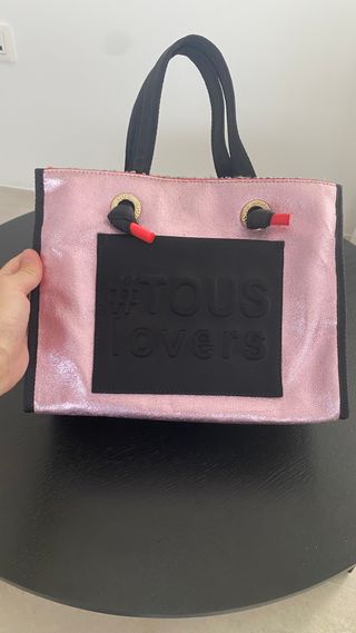 Bolso Tous Rosa y Negro #TOUSlovers