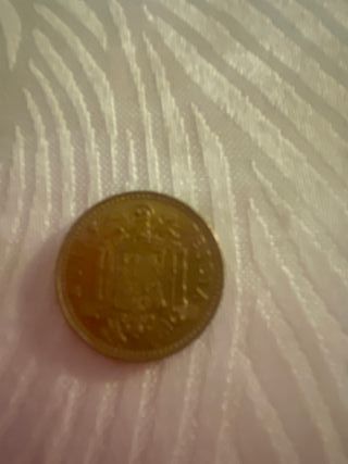 Moneda 5 Pesetas y una peseta