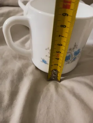 Tazas Arcopal Romántico France Flores Azules