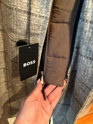 Abrigo Hugo Boss Talla 54 con etiquetas