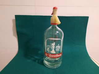 Antiguo sifón marca LA REVOLTOSA. Años 60/70.