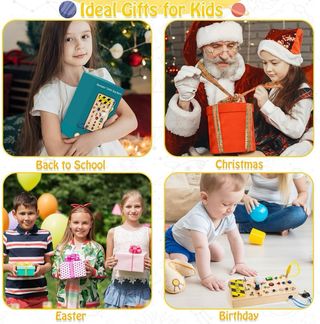 Busy Board Montessori Madera NUEVO A ESTRENAR