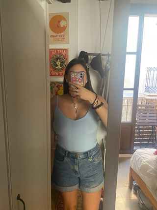 Body azul Primark talla S