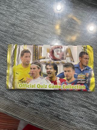Paquete cromos Liga BBVA 2011 sin abrir