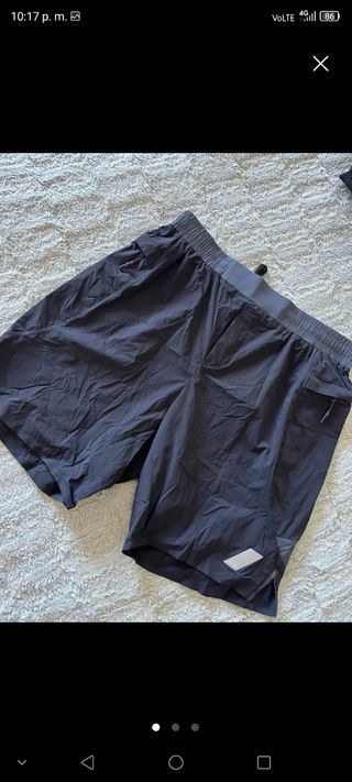 Bañador hombre gris