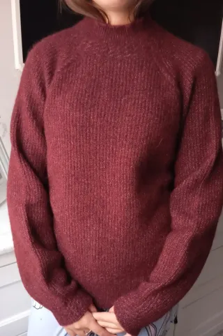 Maglioncino Sèzane bordeaux
