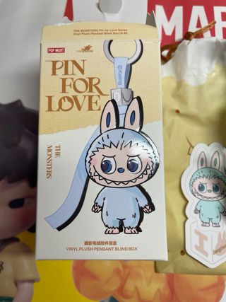 Labubu Pin for Love “E”