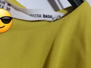 Blusa manga corta volantes