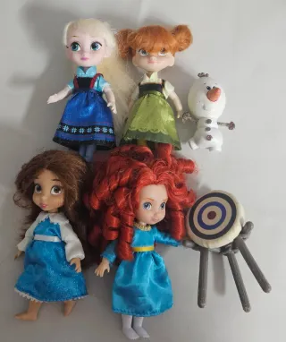 Set mini bambole Disney Animators
