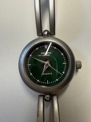 Reloj Philippe Arnold Mujer Verde/Plata