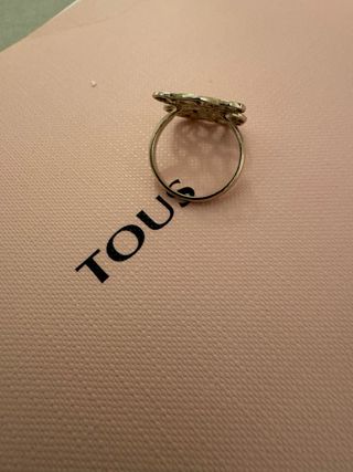 Anillo Tous Bliss Baño Oro 18kt Plata