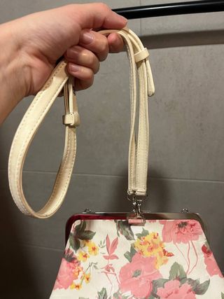 Bolso VETEMENTS floral piel