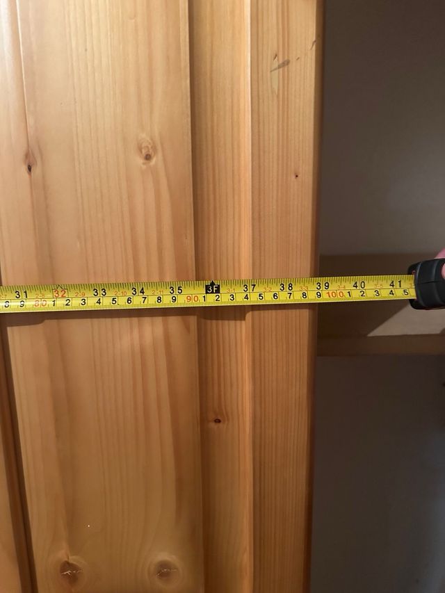 Mobili da ingresso in legno con specchio