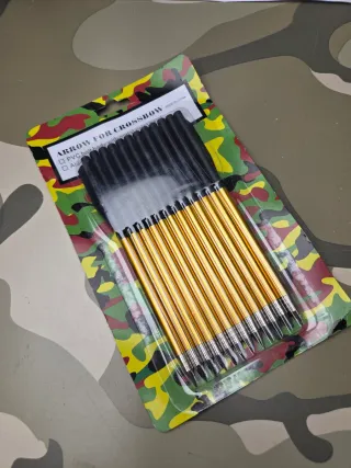 Pack 12 Dardos 16cm para Ballesta