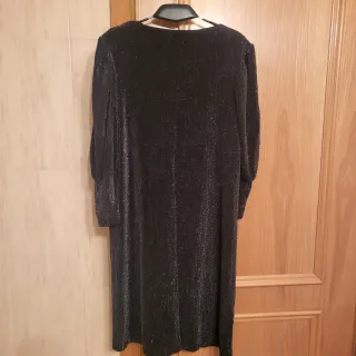 Vestido fiesta midi brillante Pilar Prieto