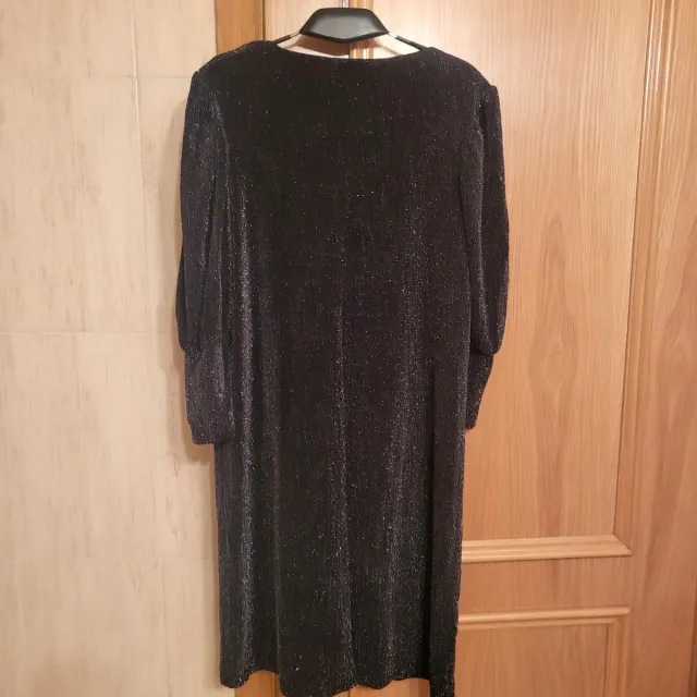 Vestido fiesta midi brillante Pilar Prieto