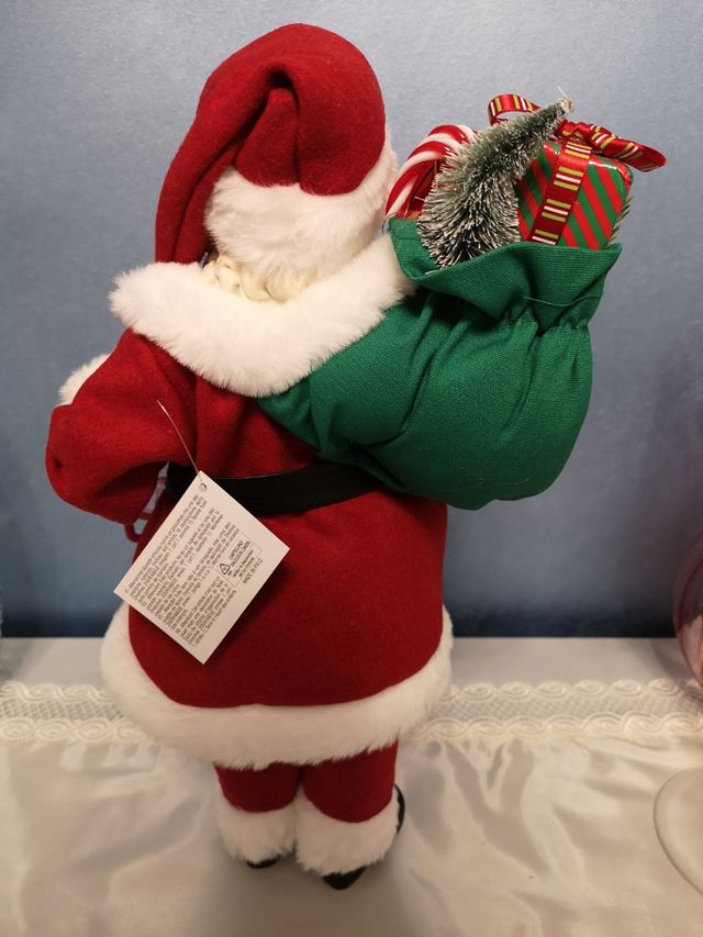 Papà Noel con lanterna decorativa