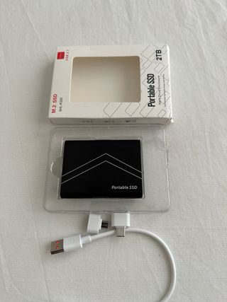 SSD Portátil 2TB M.2 USB 3.1