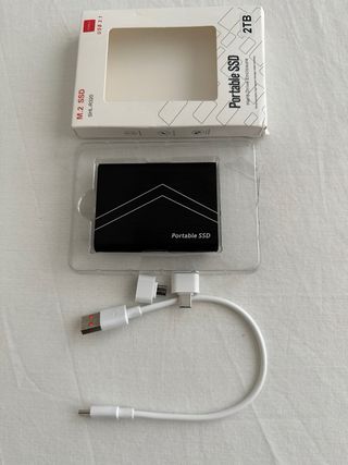 SSD Portátil 2TB M.2 USB 3.1