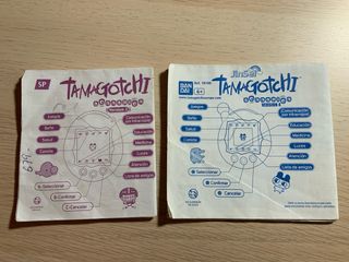 Manuales Tamagotchi Connection V2 y V4 (JinSei)