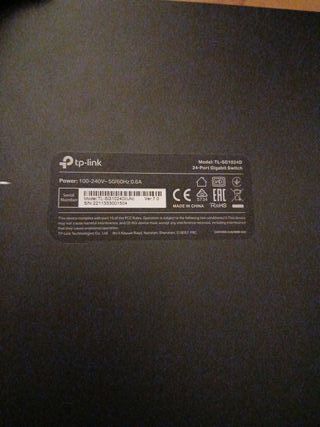 Switch Gigabit TP-Link TL-SG1024D 24 Puertos