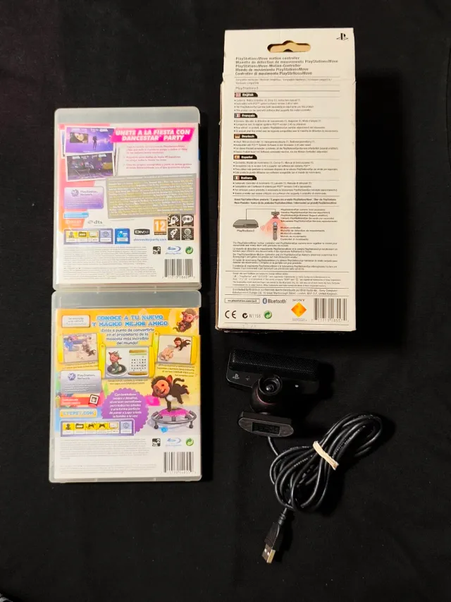 PlayStation Move + Cámara y Juegos. PlayStation 3.