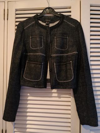 Chaqueta Mango Negra Talla XS