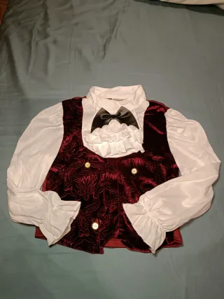 Vestito da vampiro per bambini 5-6 anni Halloween
